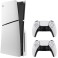 PS5 CONSOLE  D CHASSIS (711719581116/711719581376) SLIM &amp; DUALSENSE WHITE/BLACK